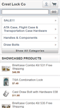 Mobile Screenshot of crestlock.net