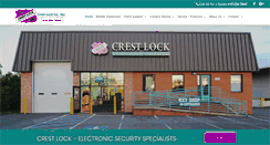 Desktop Screenshot of crestlock.com