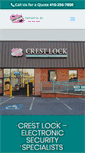 Mobile Screenshot of crestlock.com